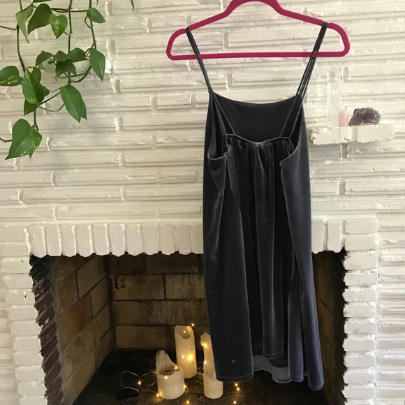 Urban Outfitters Kimchi Blue Velvet Mini Dress - Picture 3 of 5